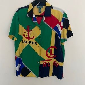 Vintage Lauren Ralph Lauren top